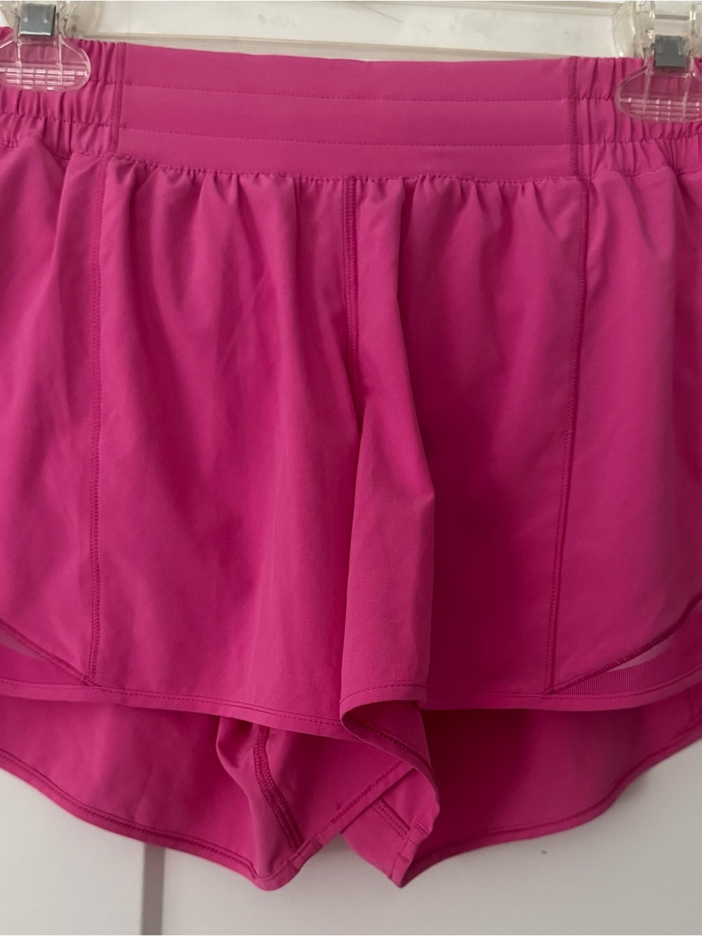 lululemon athletica Hotty Hot 4” Low Rise lined Pink Athletic Shorts